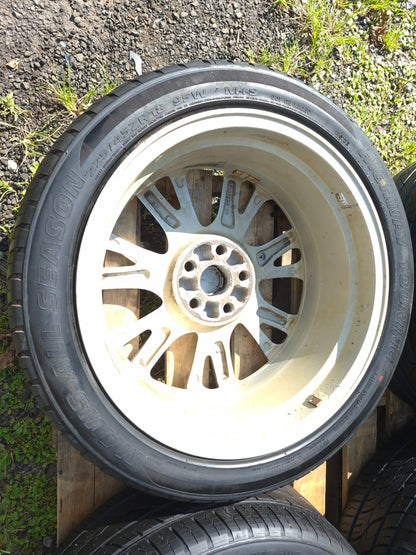 2010 Lexus Hs250h Wheel Rim W/ Tire 225/45/r18 18x7.5j Et39 7/32 4 Pcs OEM