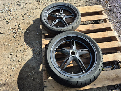 2008 Triumph Sprint St Wheel Rim & Tire Front & Rear *straight* OEM