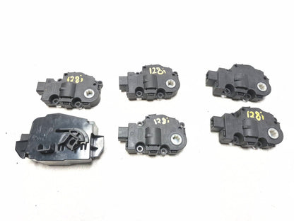 2008 BMW 128i HVAC Heater Flap Vent Motor Actuator 6pcs OEM