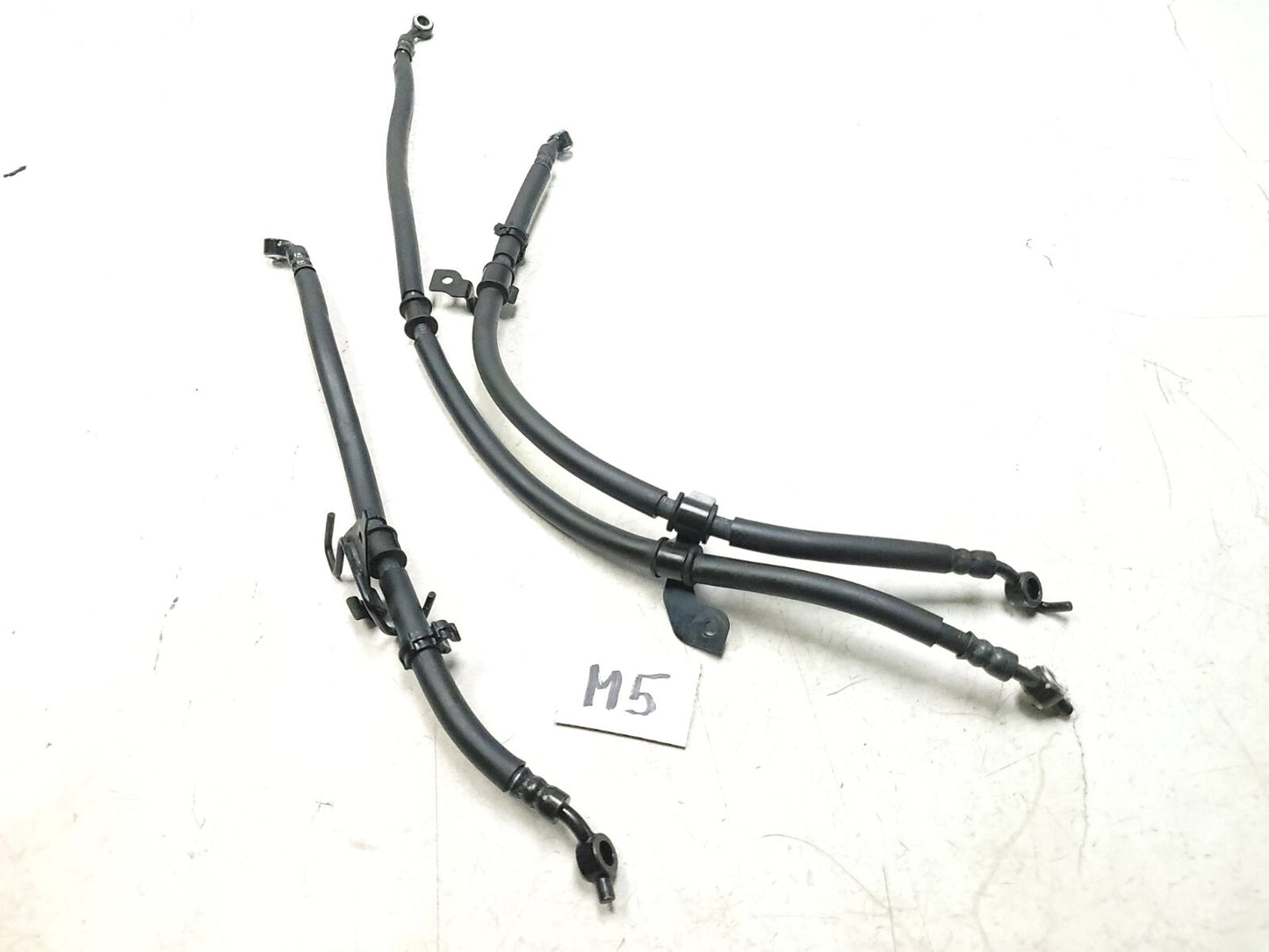 2017 - 2023 Kawasaki Ex650 Ninja 650 Brake Hose Line Pipe Front & Rear 3pcs OEM