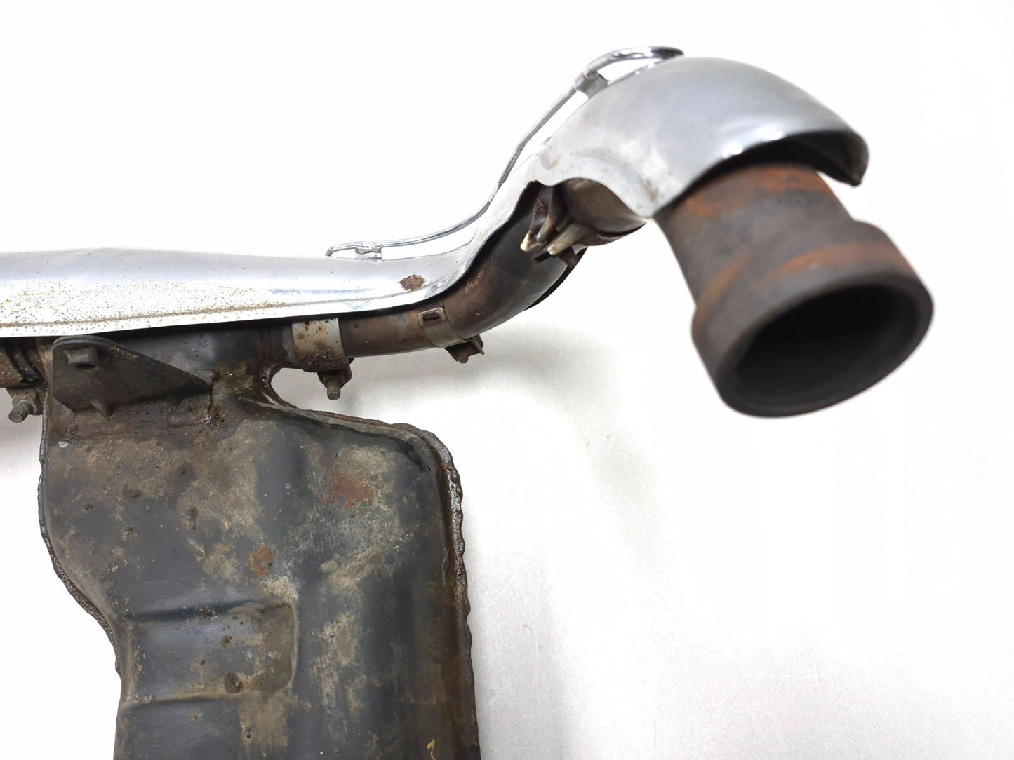 1990 Kawasaki Vn750 Vulcan Exhaust Muffler OEM