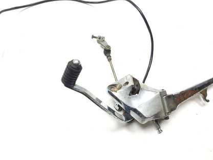 2001 Suzuki Sawage Ls650p Gear Shift Pedal & Kickstand Side Assembly OEM