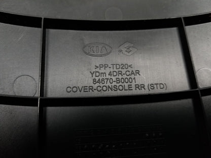 14 15 16 17 18 Kia Forte Center Console Trim Rear OEM
