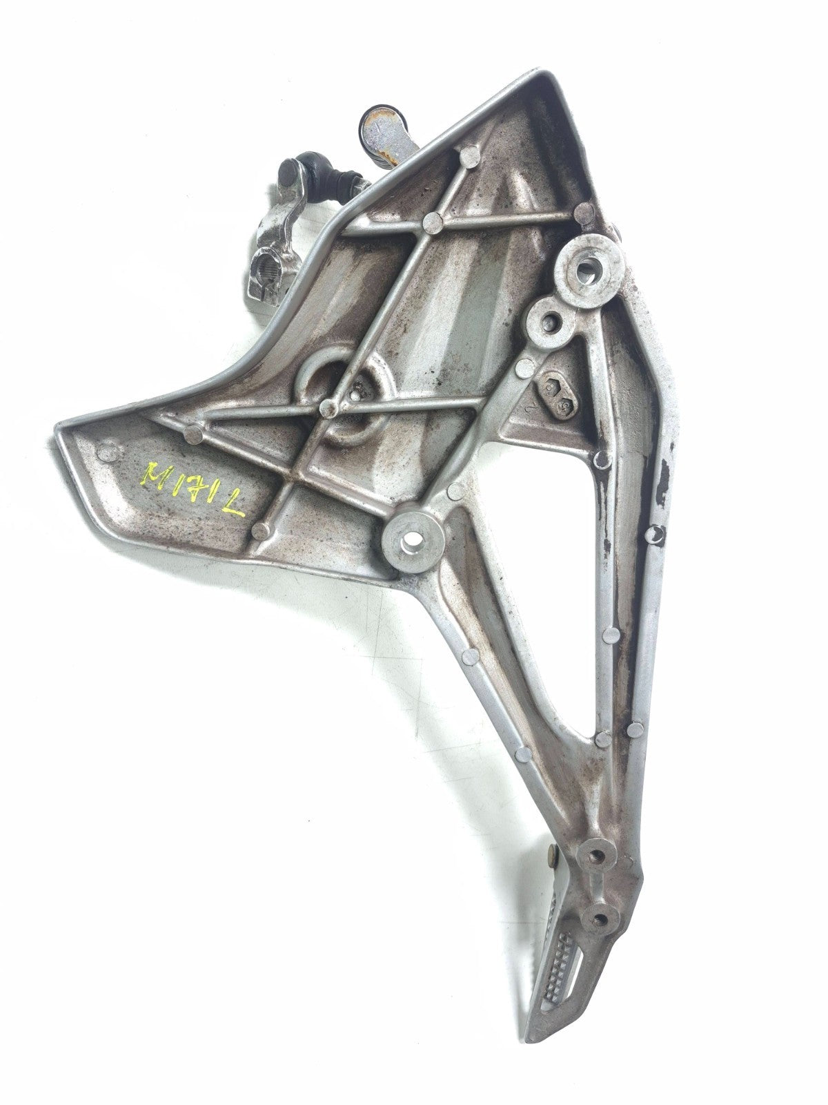 2012 Honda Nc700x Left Rearset Foot Peg & Bracket W/ Gear Shifter Lever OEM
