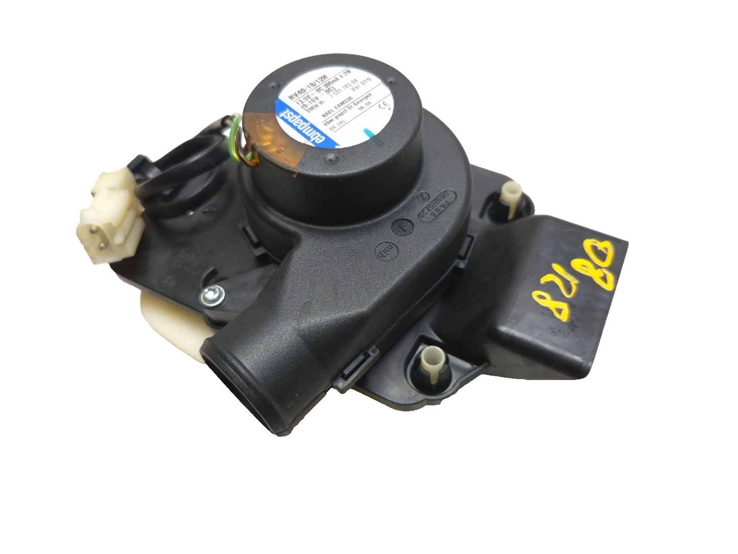 2008 BMW 128i Engine Ecu Cooling Fan Blower Motor 7531783 OEM