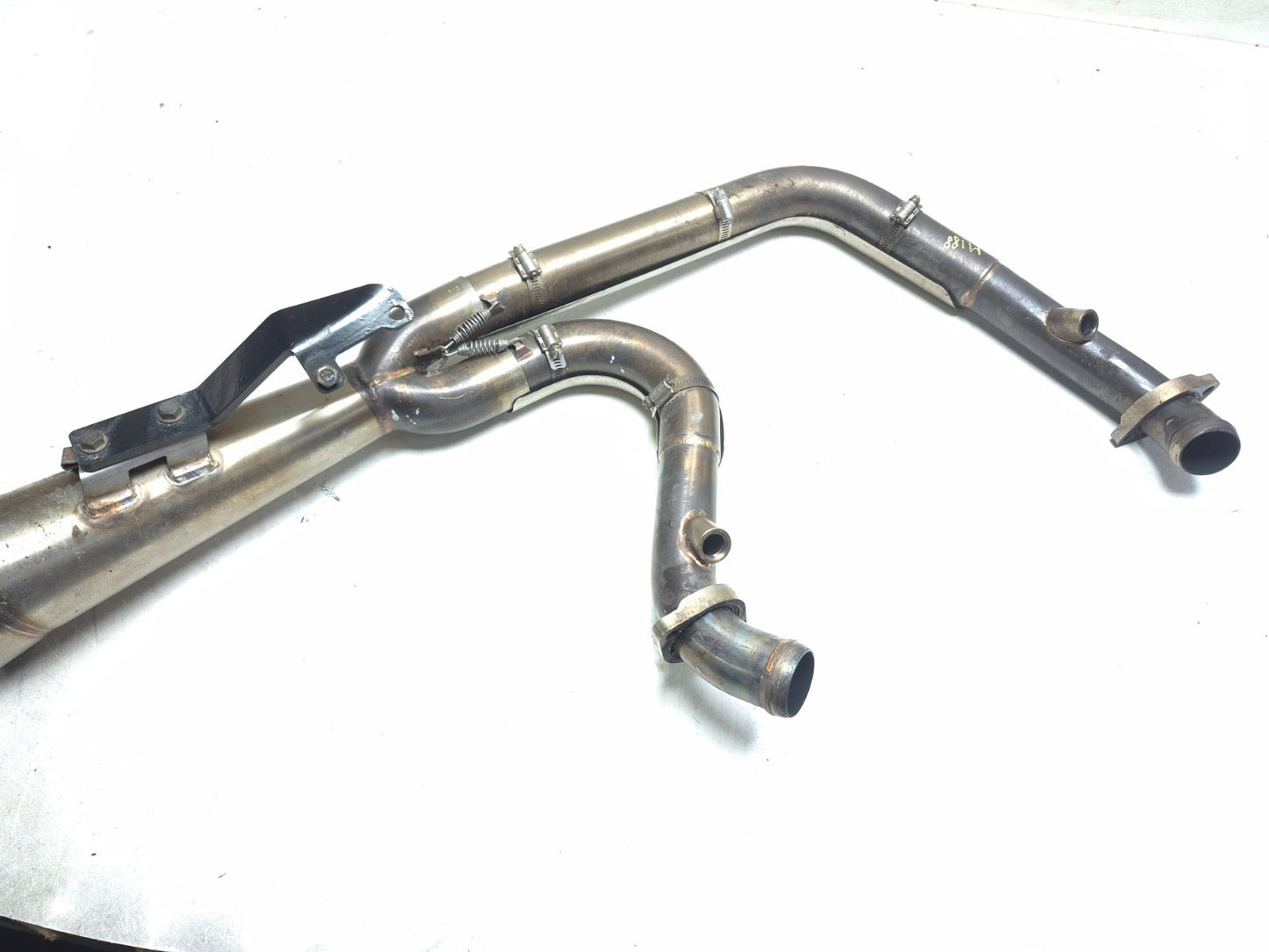 2008 Harley-davidson Dyna Fat Bob Fxdf Exhaust Muffler Two Brothers
