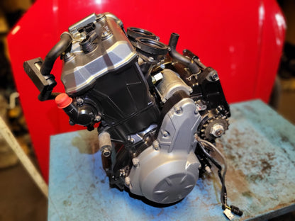 2017 Kawasaki Z650 Er650h Engine Motor 7,789 Miles ✅ Has Damage. See Photos