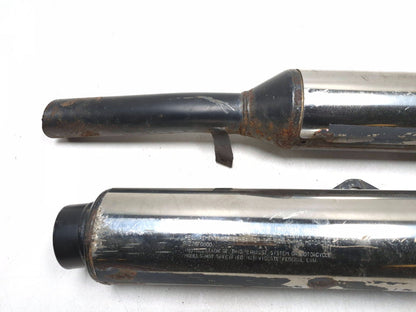 1993 Suzuki Gsx 600 Fp Katana Right & Left Muffler Pair OEM