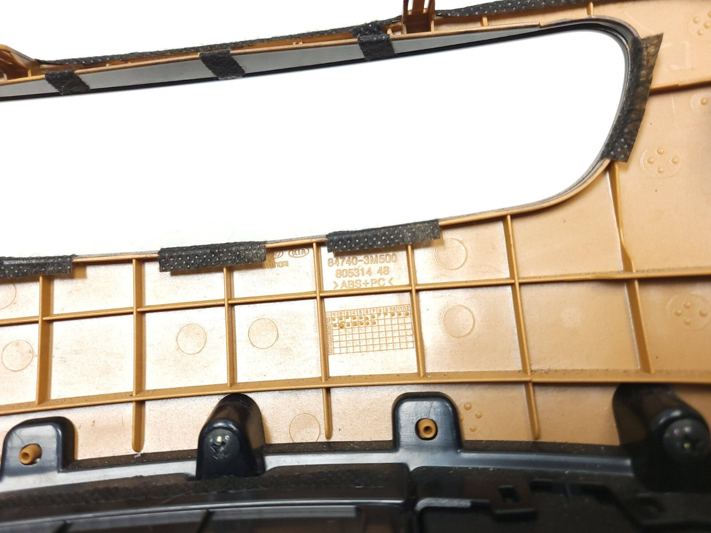 09-14 Hyundai Genesis Dash Center Console Storage Trim Bezel OEM Sedan