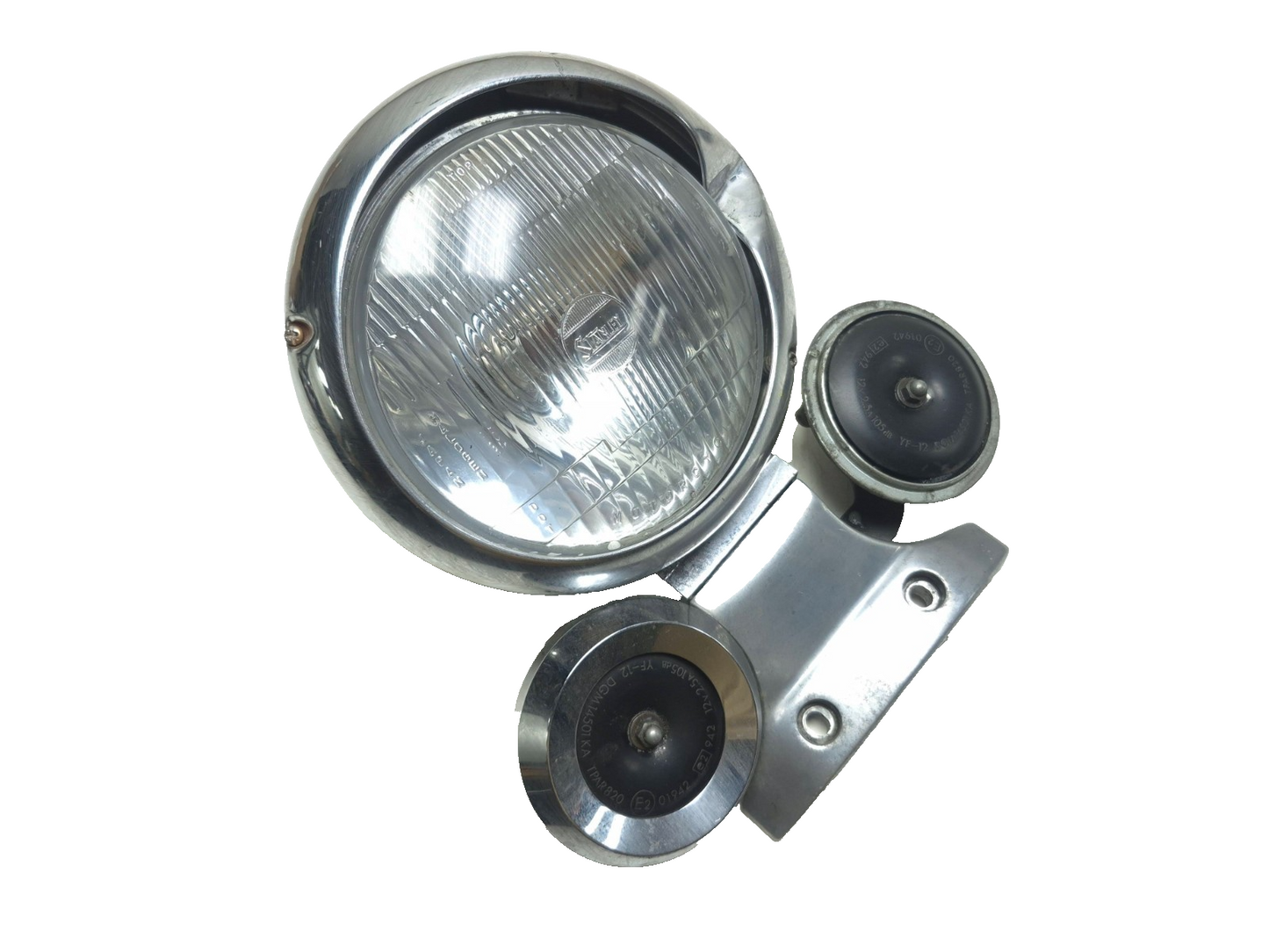 1991 Kawasaki Vulcan 500 En500 Headlight W/ Horn Assy OEM