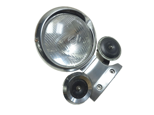 1991 Kawasaki Vulcan 500 En500 Headlight W/ Horn Assy OEM