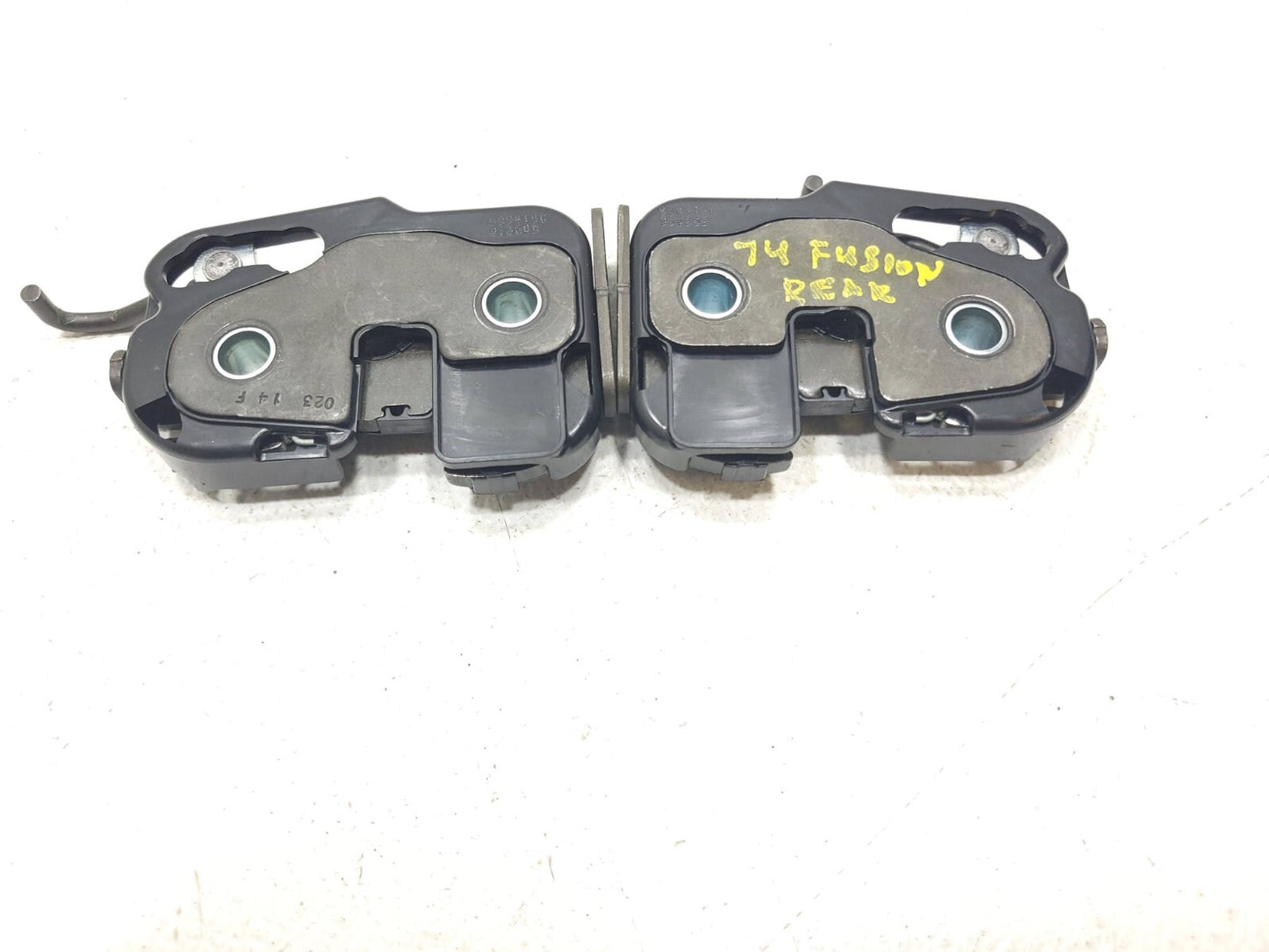 2014 Ford Fusion Rear Seat Lock Latch Left & Right Pair OEM