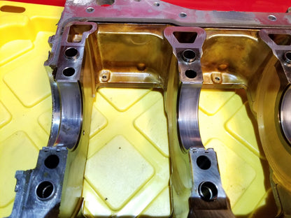 09-13 Infiniti G37 X Engine Upper Oil Pan Crankshaft Housing Vq37vhr OEM ✅