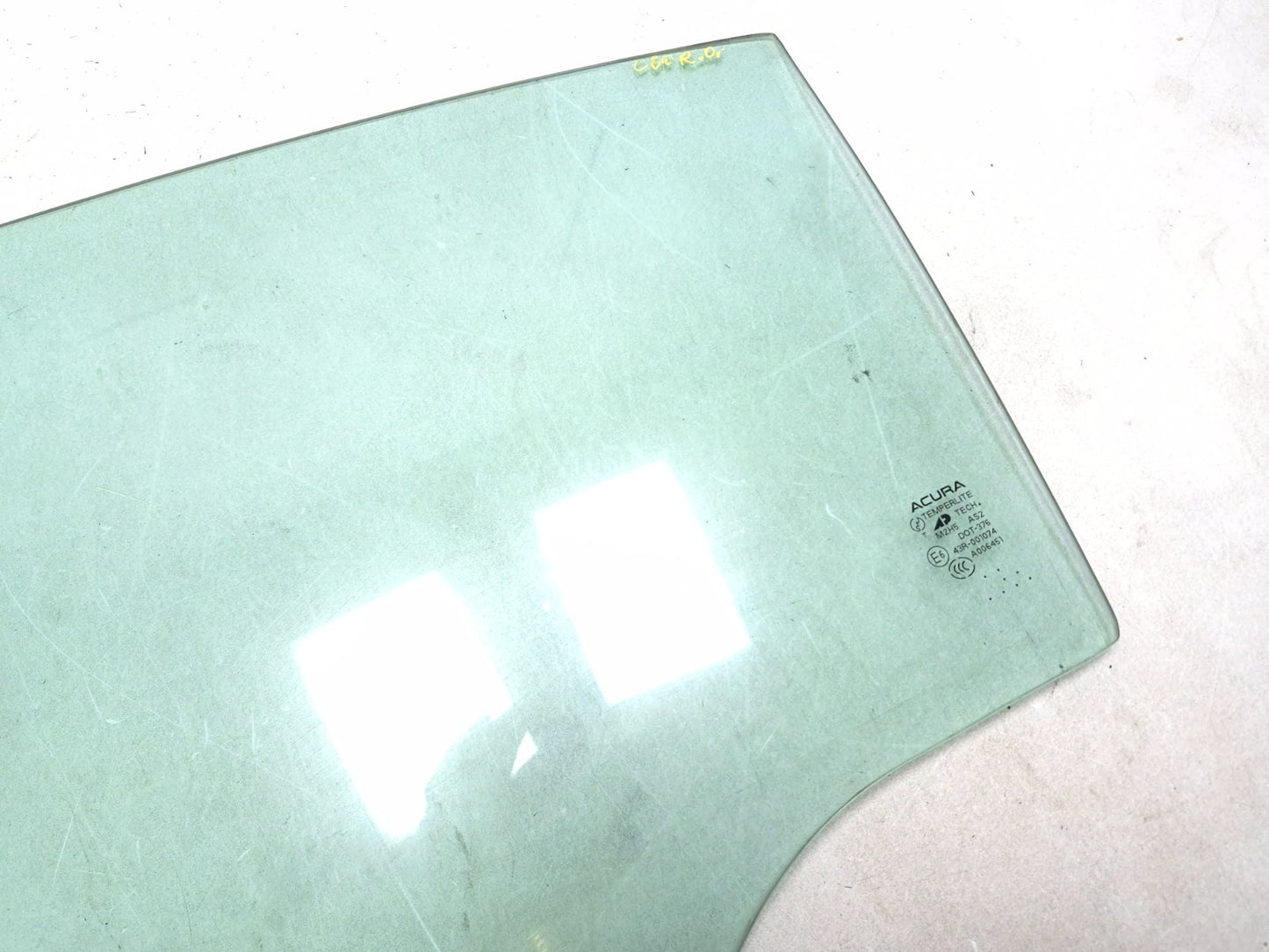 2007 Acura Tl Type-s Rear Door Window Glass Driver Side Left OEM