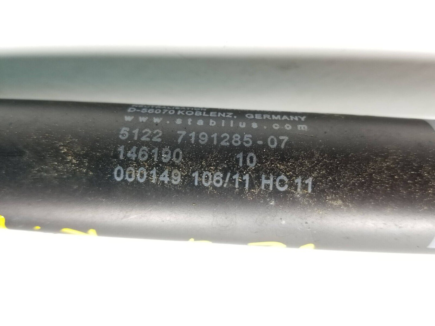 09 10 11 12 BMW 7 Trunk Lid Shock Strut Left & Right 2pcs OEM