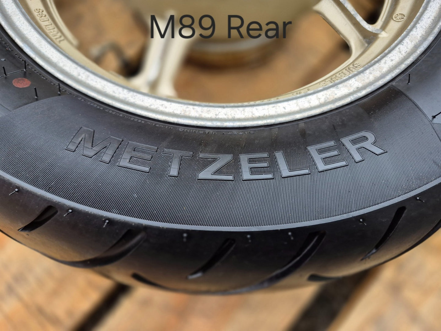 1996 Yamaha Virago Xv750 Rear & Front Wheel W/ Tire Pair 15" 19" OEM