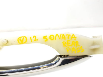 11-14 Hyundai Sonata Exterior Door Handle Rear Passenger Side Right OEM