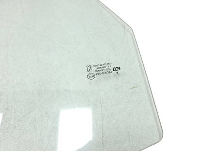 12-17 Hyundai Accent Rear Driver Side Left Door Window Glass Without Solar OEM