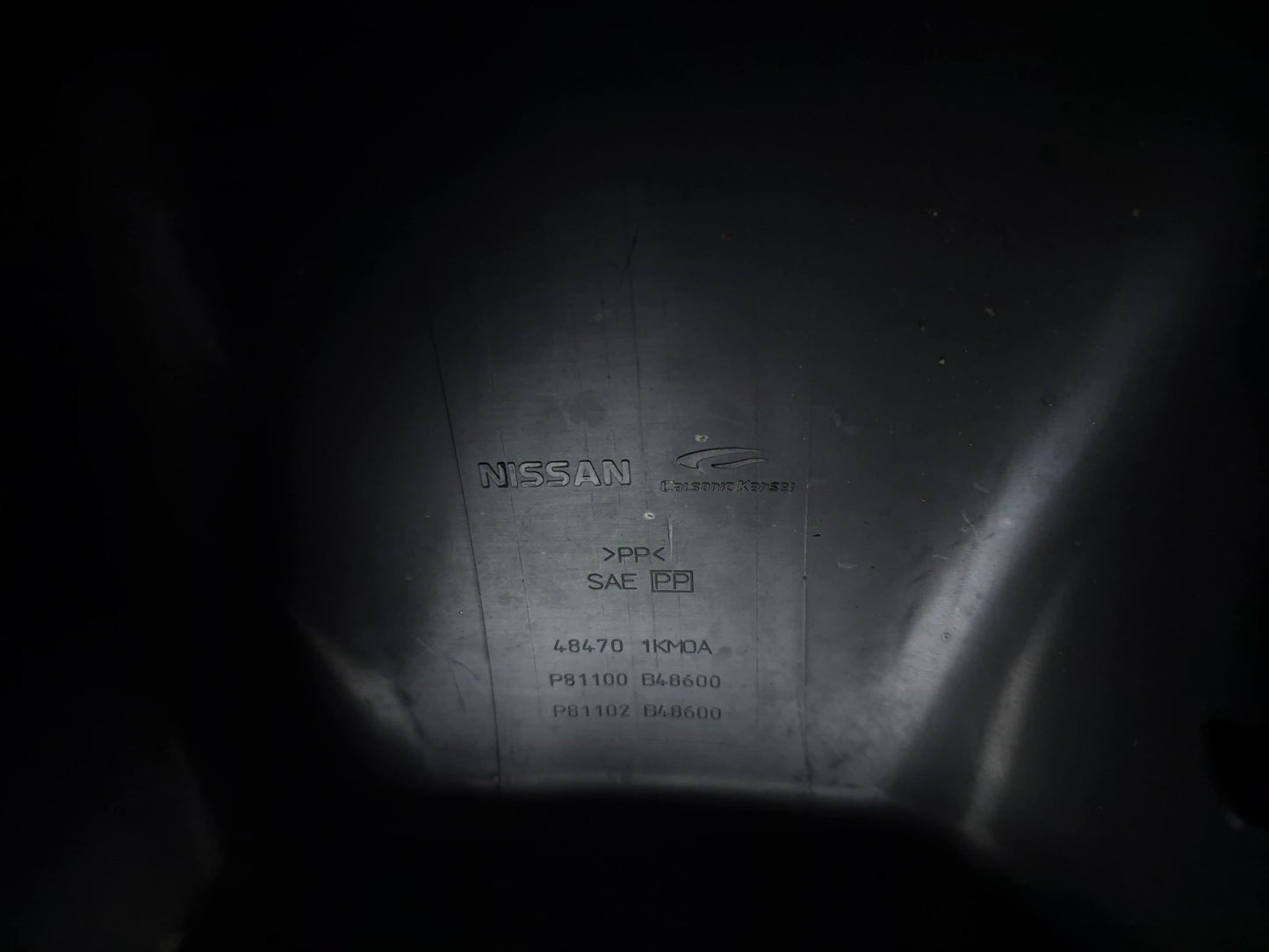 2015 Nissan Juke Steering Column Shroud Trim Cover OEM