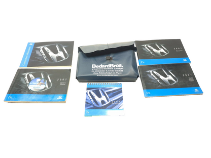 2007 Honda Fit Owners Manual W/ Case Set OEM