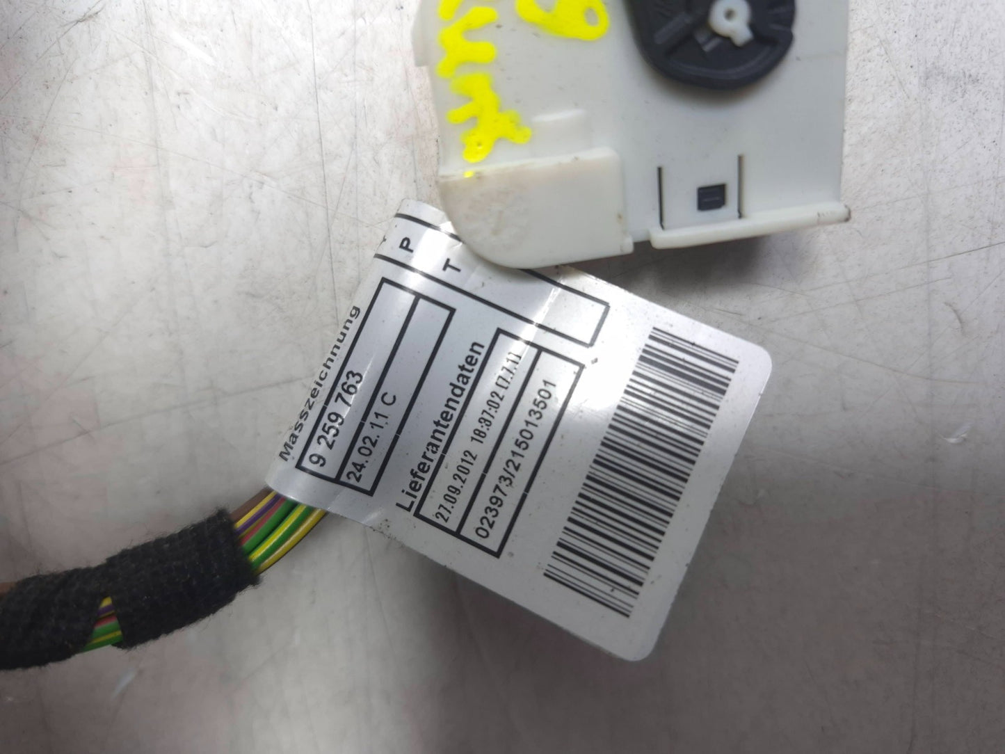2013 BMW 328i F30 Sedan Trunk Lid Wire Wiring Harness OEM