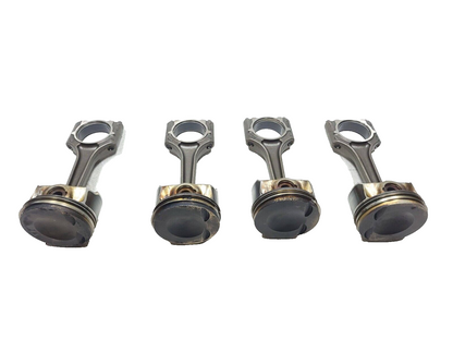 2009 Audi A4 Quattro Piston W/ Connecting Rod 4pcs  2.0t OEM