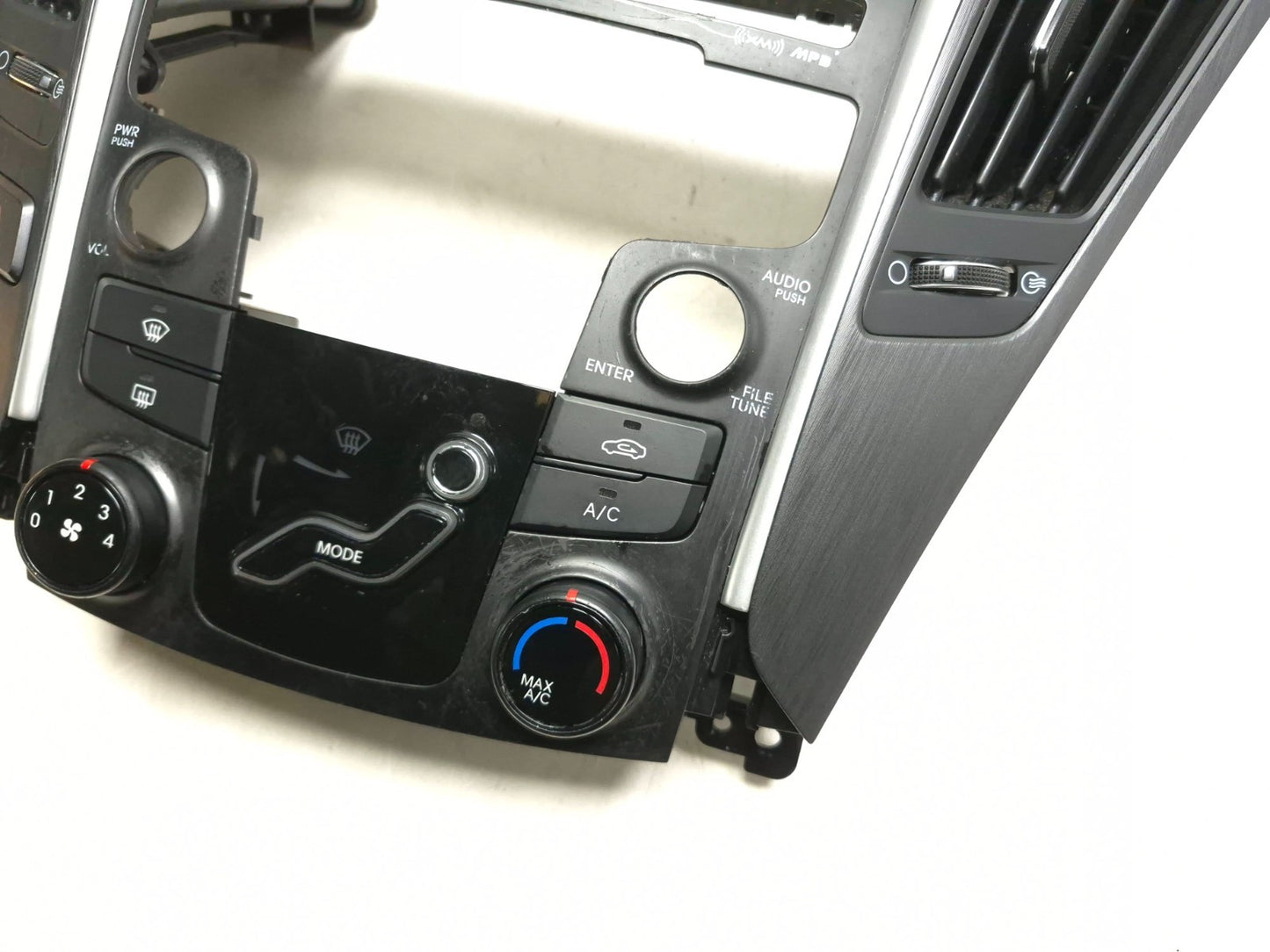 2012 Hyundai Sonata Center Climate Control Panel Bezel OEM