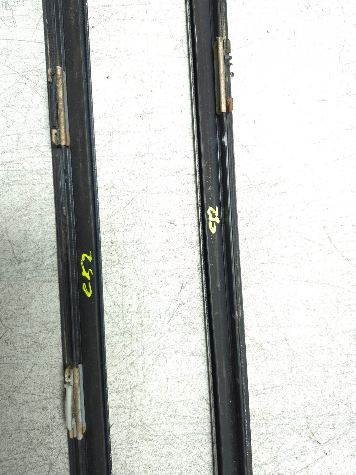 2008 BMW X6 E71 Front Windshield Drip Trim Molding Left & Right 4pcs OEM