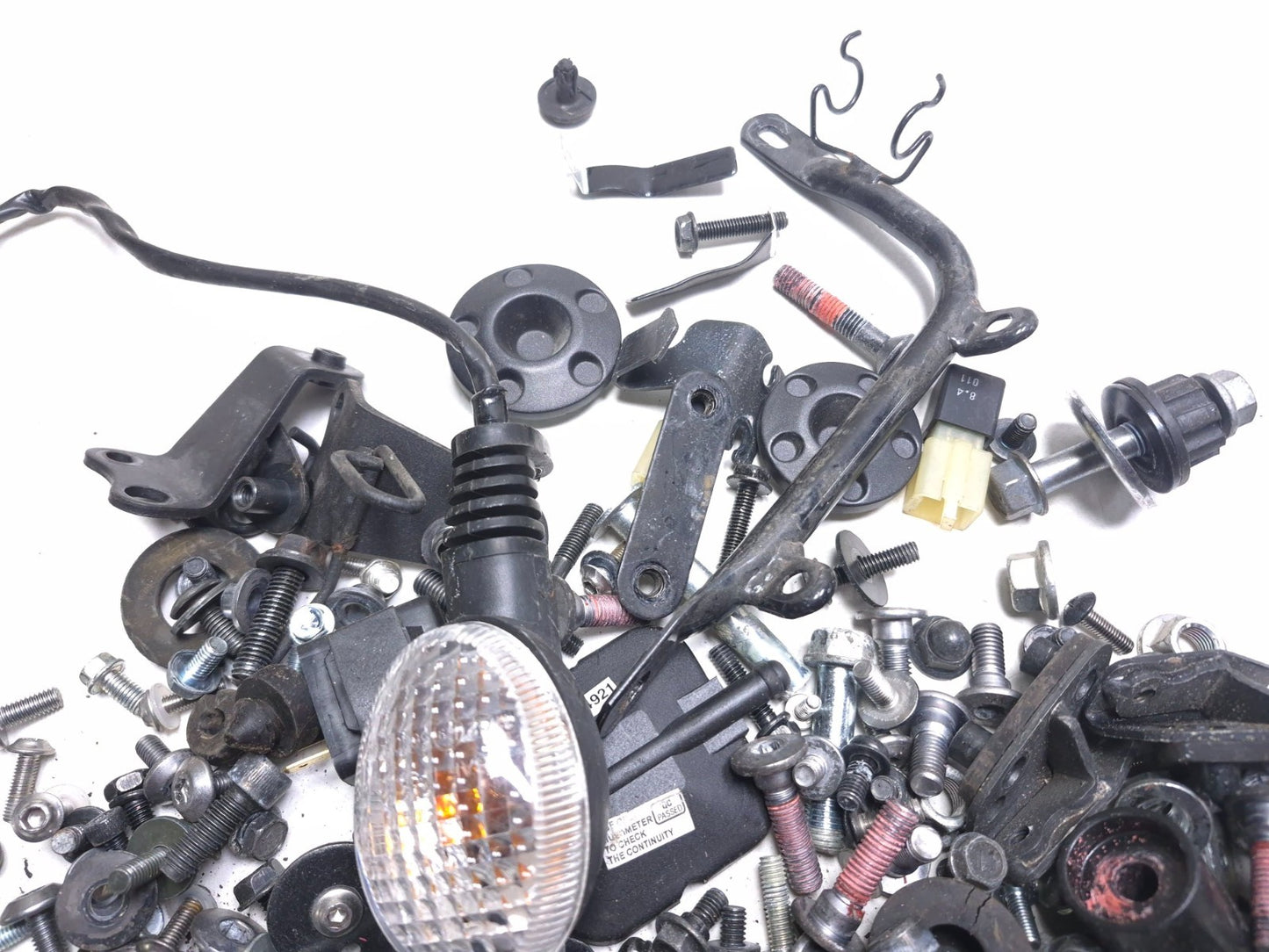 2008 Kawasaki Ninja 250r Ex250j Misc Bolt & Hardware Bracket Set OEM