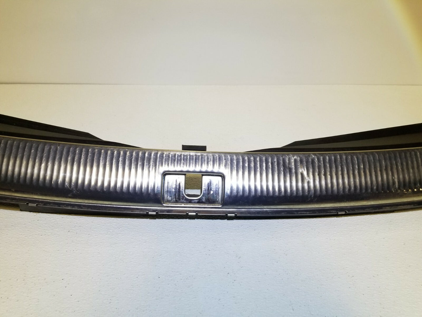2015 Audi Q7 Rear Trunk Sill Scuff Plate Cover OEM