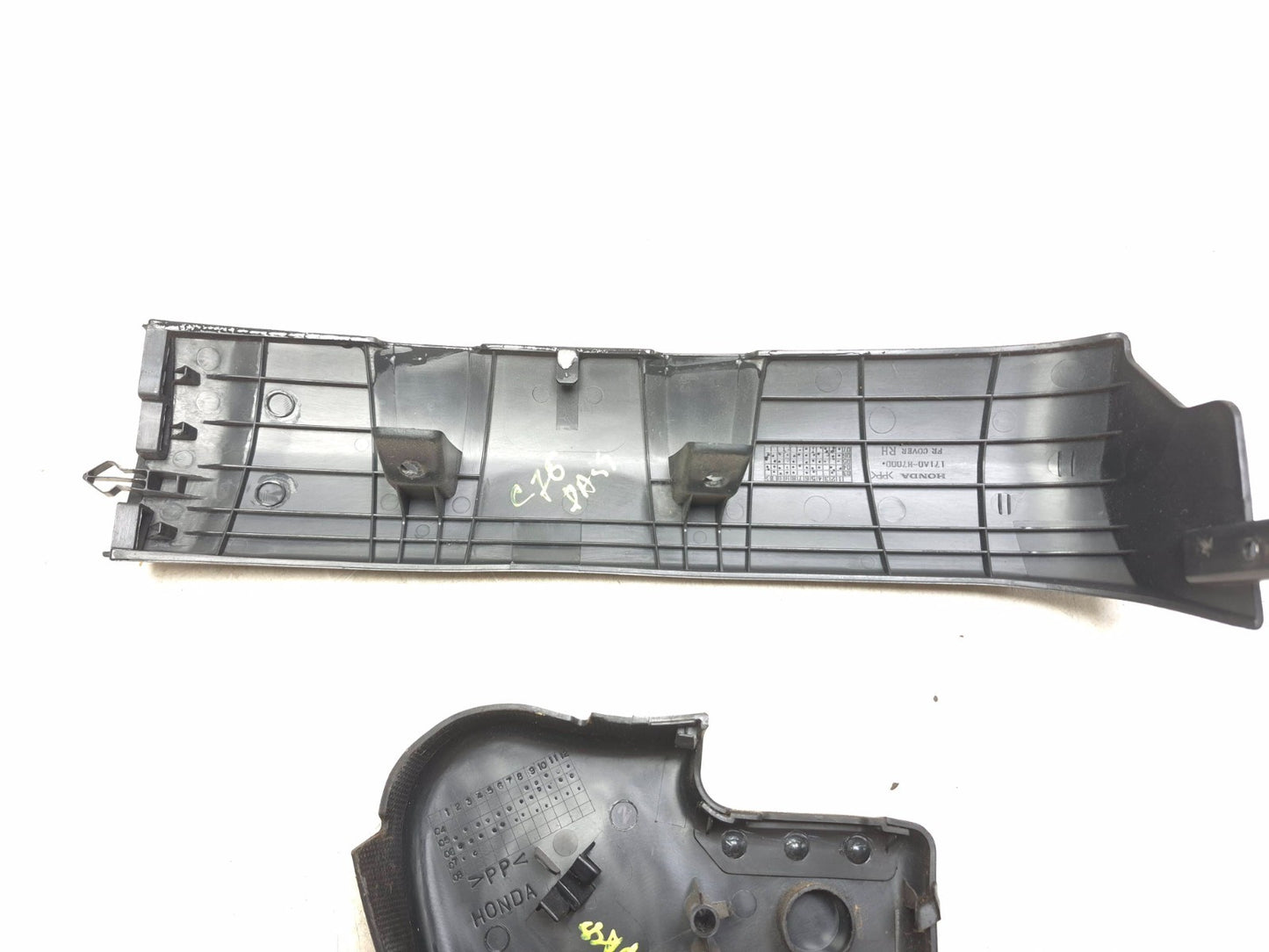 2008 Acura Tl Front Right Passenger Seat Side Cover Trim 2pcs OEM