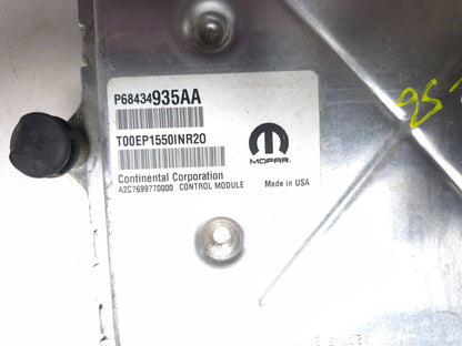 2020 Dodge Challenger Engine Computer Control Module Ecu 5.7l OEM