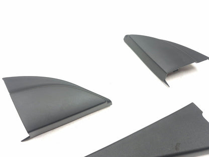 2012 Honda Cr-z Front Door Exterior Corner & Pillar Trim Cover 4 Pcs OEM