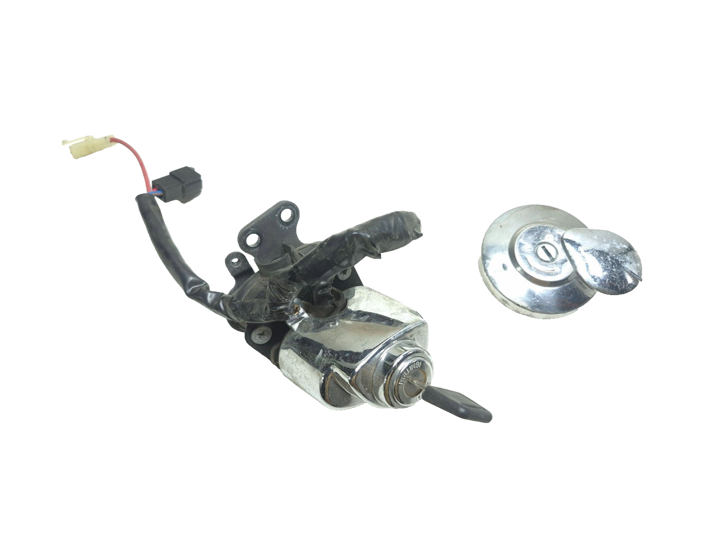 2009 Honda Shadow Vt750 Spirit Ignition Set Key Lock Fuel Tank Cap OEM