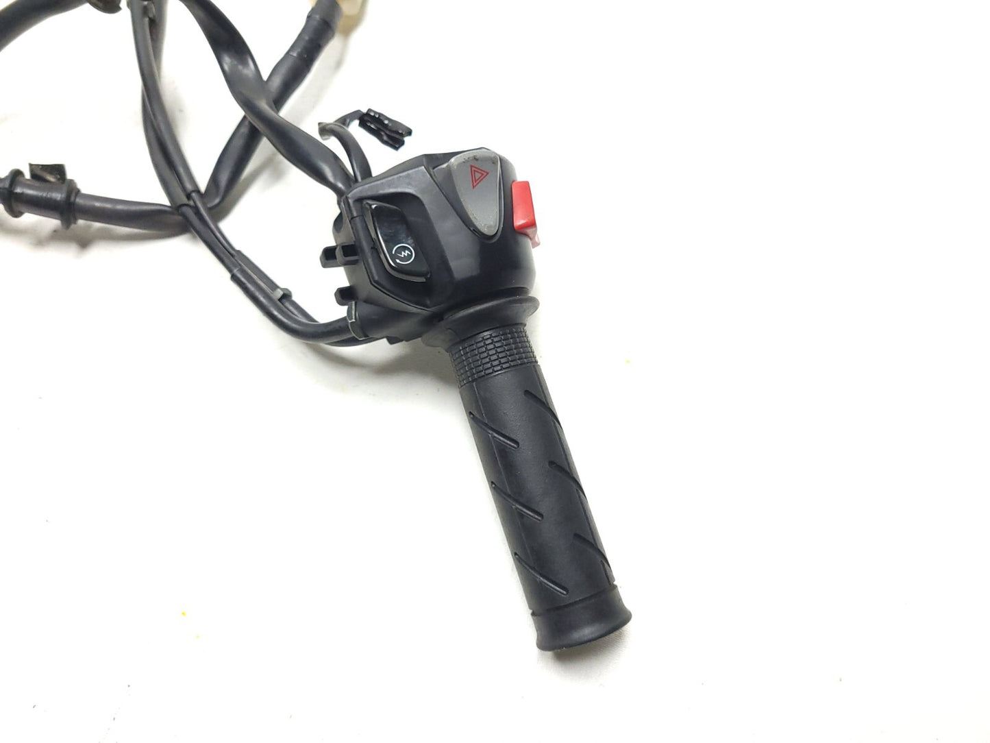 2014 2015 Honda Interceptor Vfr800 Right Throttle Grip W/kill Switch & Cable OEM