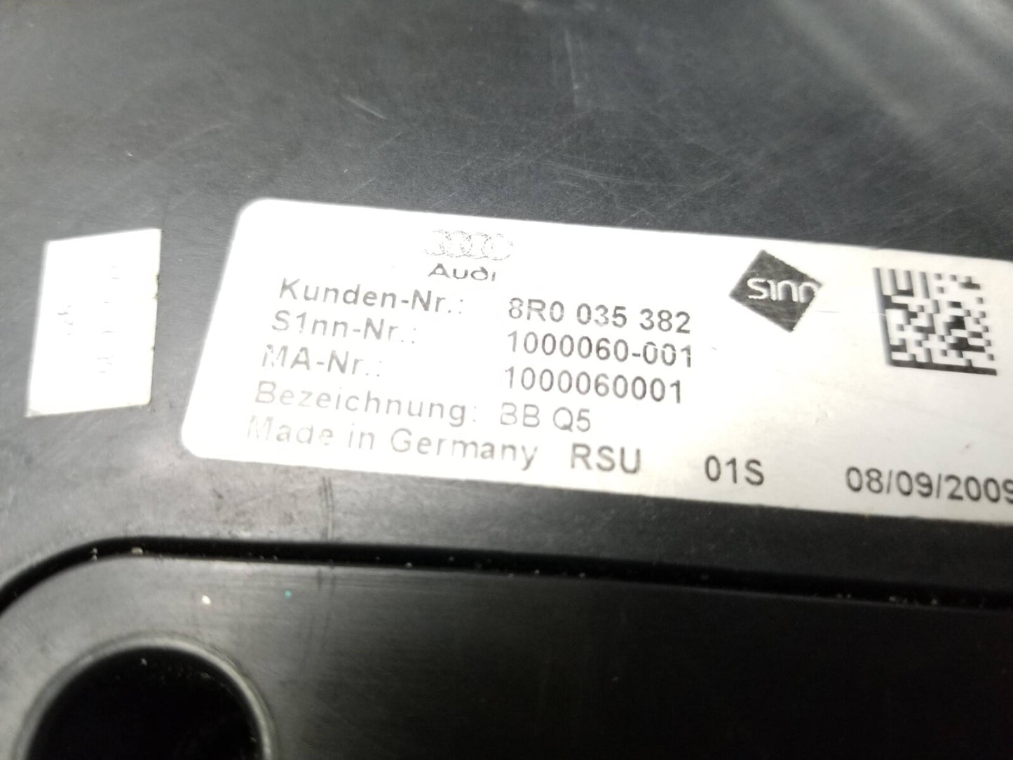 2009 - 2017 Audi Q5 Subwoofer Audio Speaker OEM