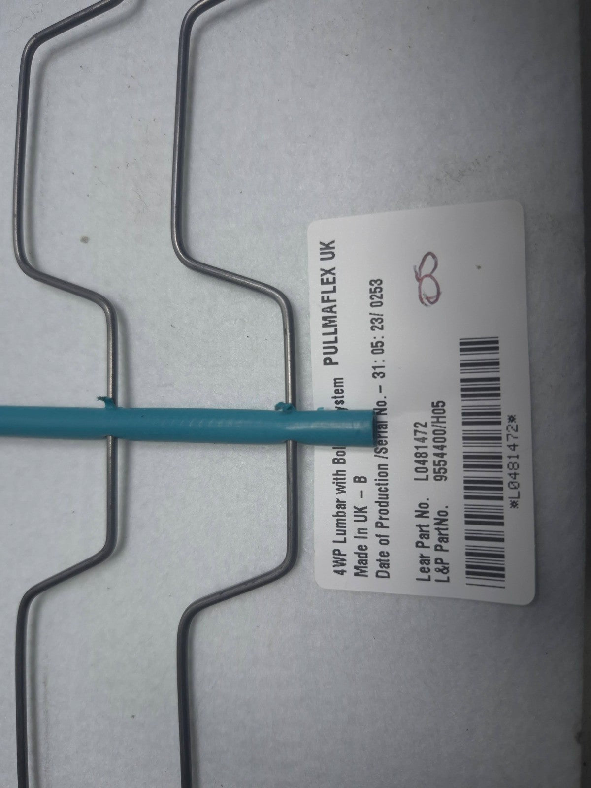 2024 Alfa Romeo Stelvio Front Seat Lumbar Support Passenger Side Right OEM