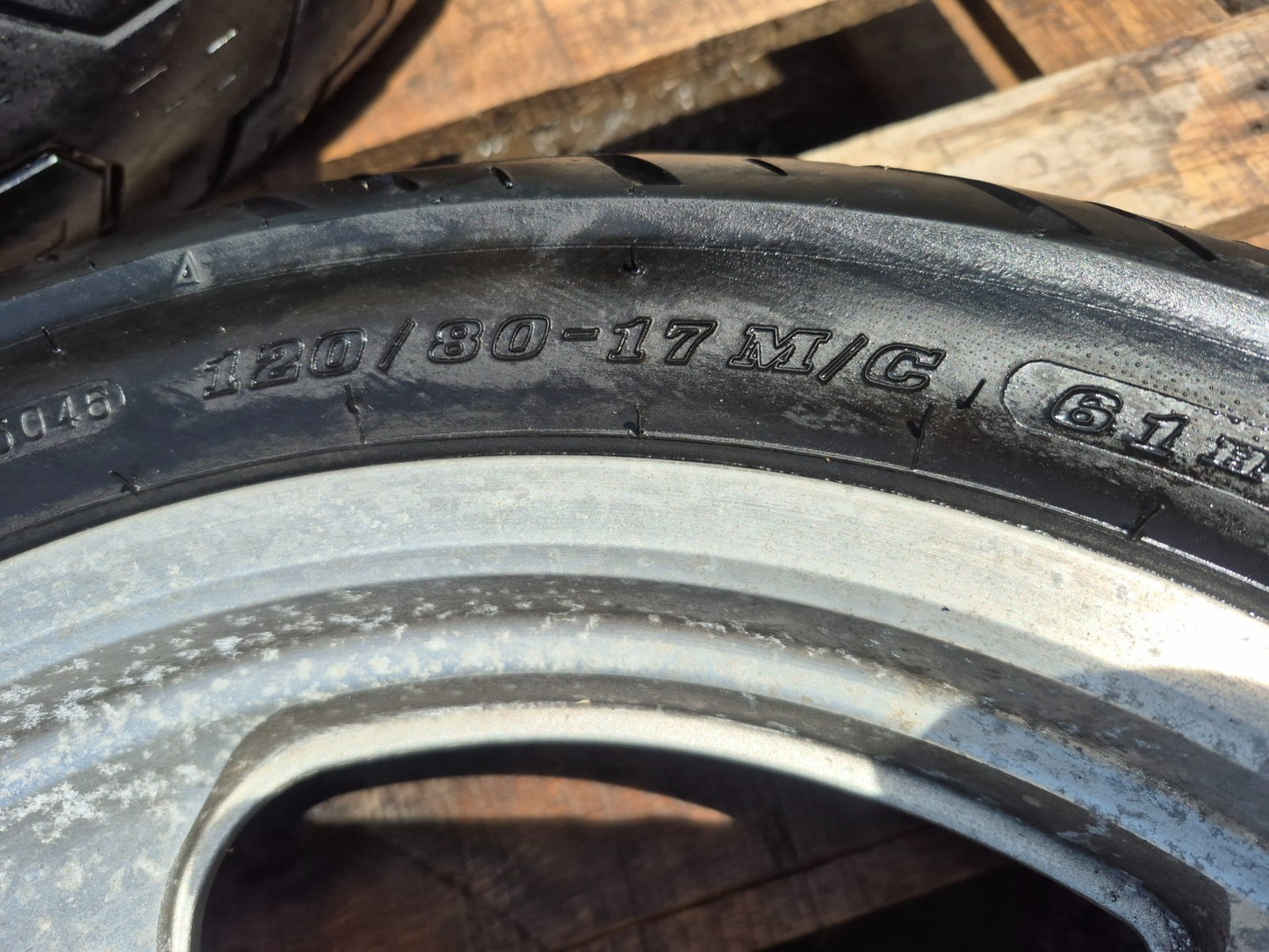 1997 Honda Magna Vf750 Front & Rear Wheel Rim OEM