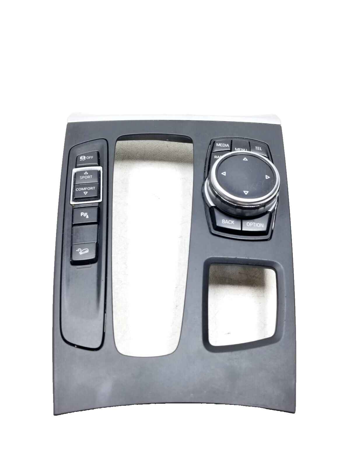 2014 BMW X5 Center Console Shifter Trim Bezel With Switch OEM