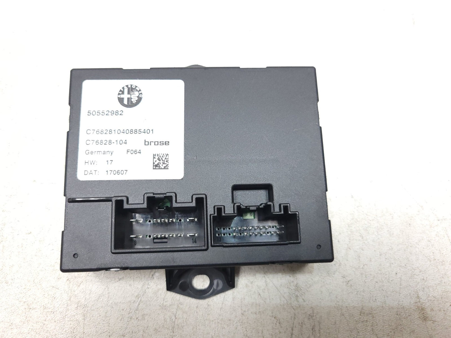 2017-2023 Alfa Romeo Stelvio Bcm Body Control Module OEM