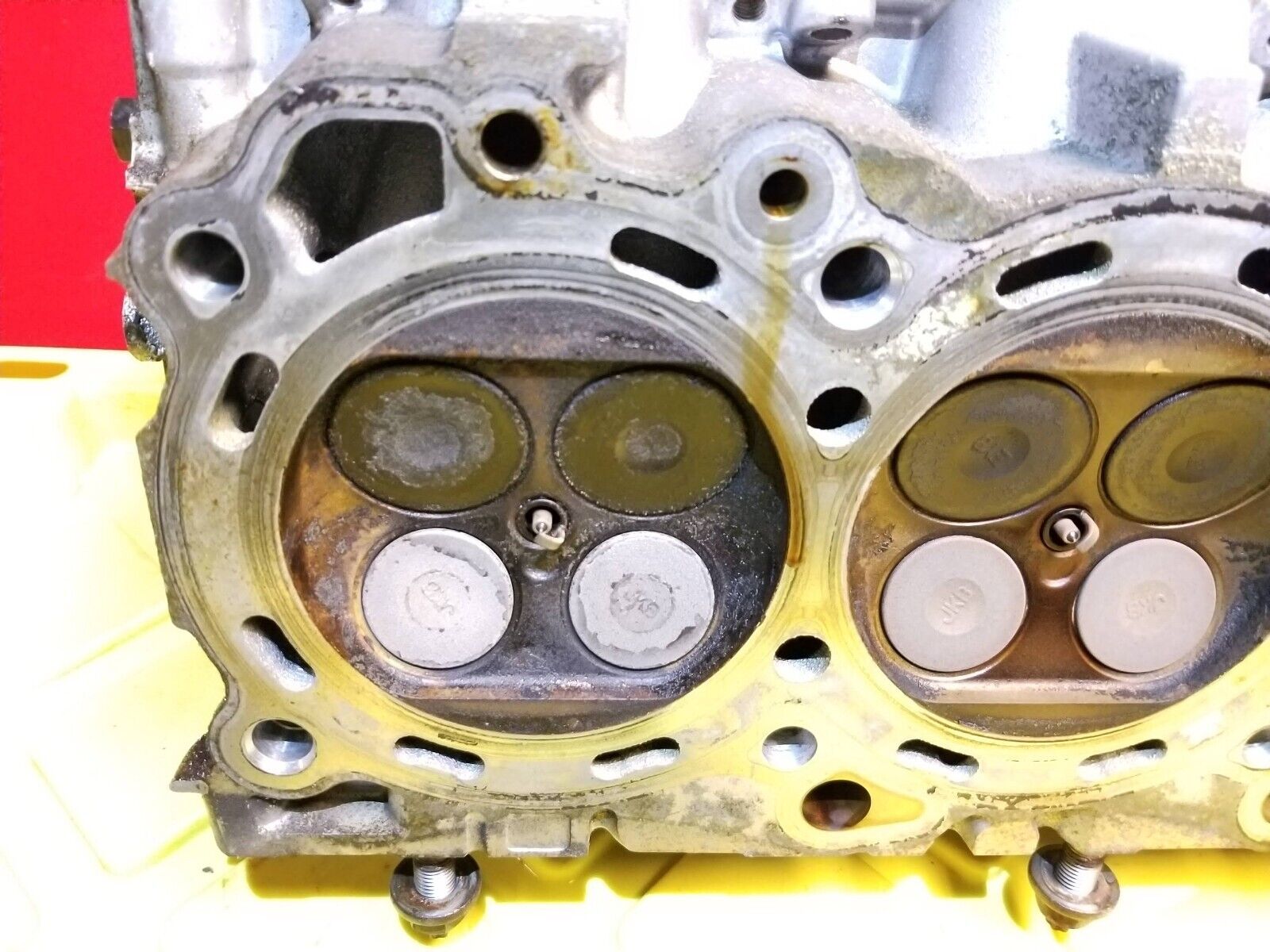 09-13 Infiniti G37 X Engine Cylinder Head Passenger Side Right