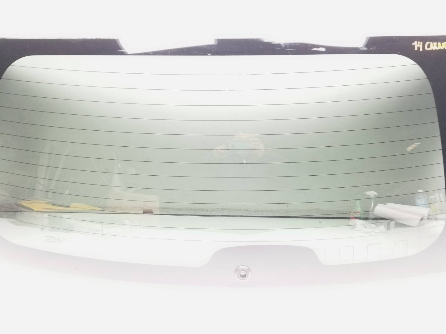 2014 Dodge Grand Caravan Rear Windshield Back Window Glass OEM