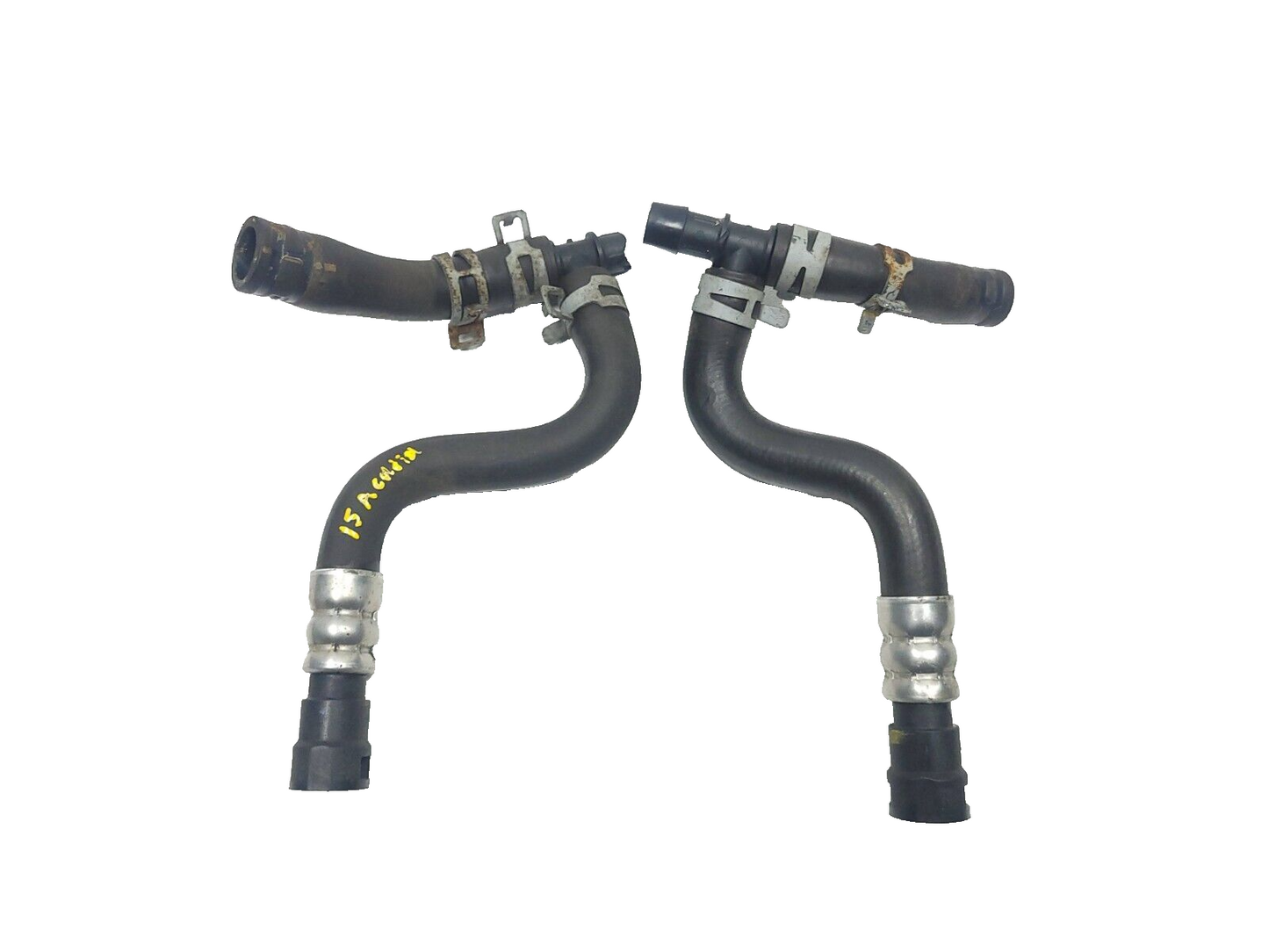 13 14 15 16 GMC Acadia Heater Hose Pipe Line 2pcs OEM