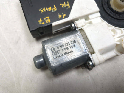 2011 Volkswagen Passat Front Passenger Door Window Lifter Motor OEM