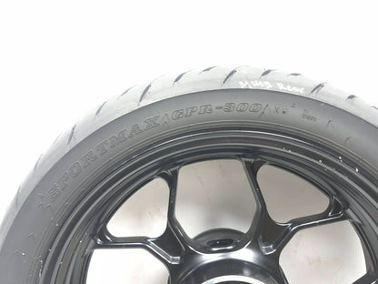 2025 Yamaha Yzf R3 Rear Wheel Rim W/ Tire Dunlop 140/70/r17 OEM