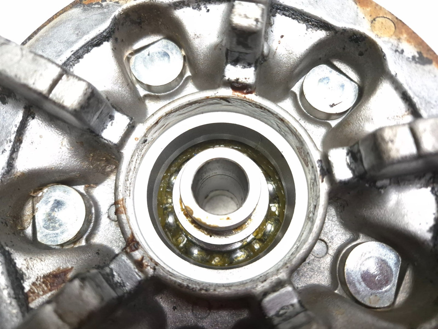 2001 Suzuki Gsx 750f Katana Rear Sprocket Assembly & Drive Chain OEM