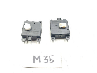 06 - 09 Infiniti M35 A/c Heater HVAC Flap Motor Actuator Pair OEM
