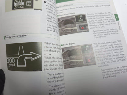 2010 Lexus Hs250h Owners Manual W/ Case OEM