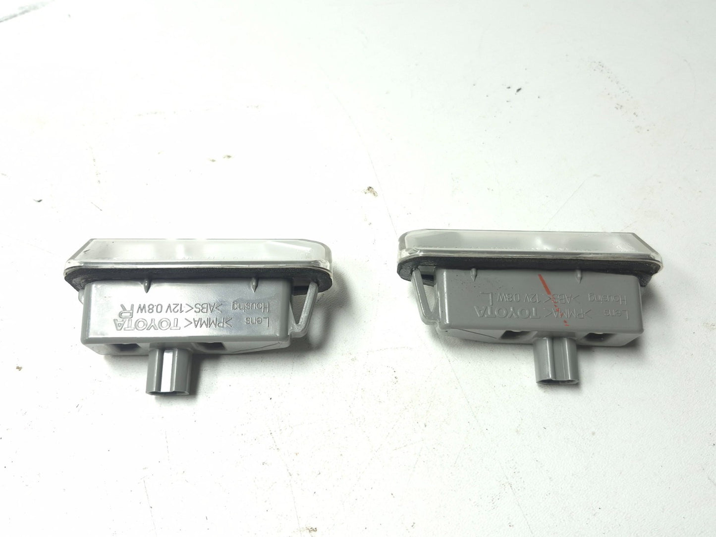 2009 Lexus IS250 License Light Lamp Left & Right  OEM