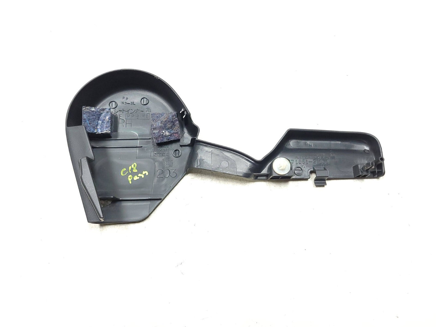 2005-2010 Scion Tc Seat Side Trim W/ Guide Sleeve Front Passenger Side Right OEM